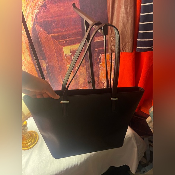 Kate Spade black and white purse - Picture 6 of 7